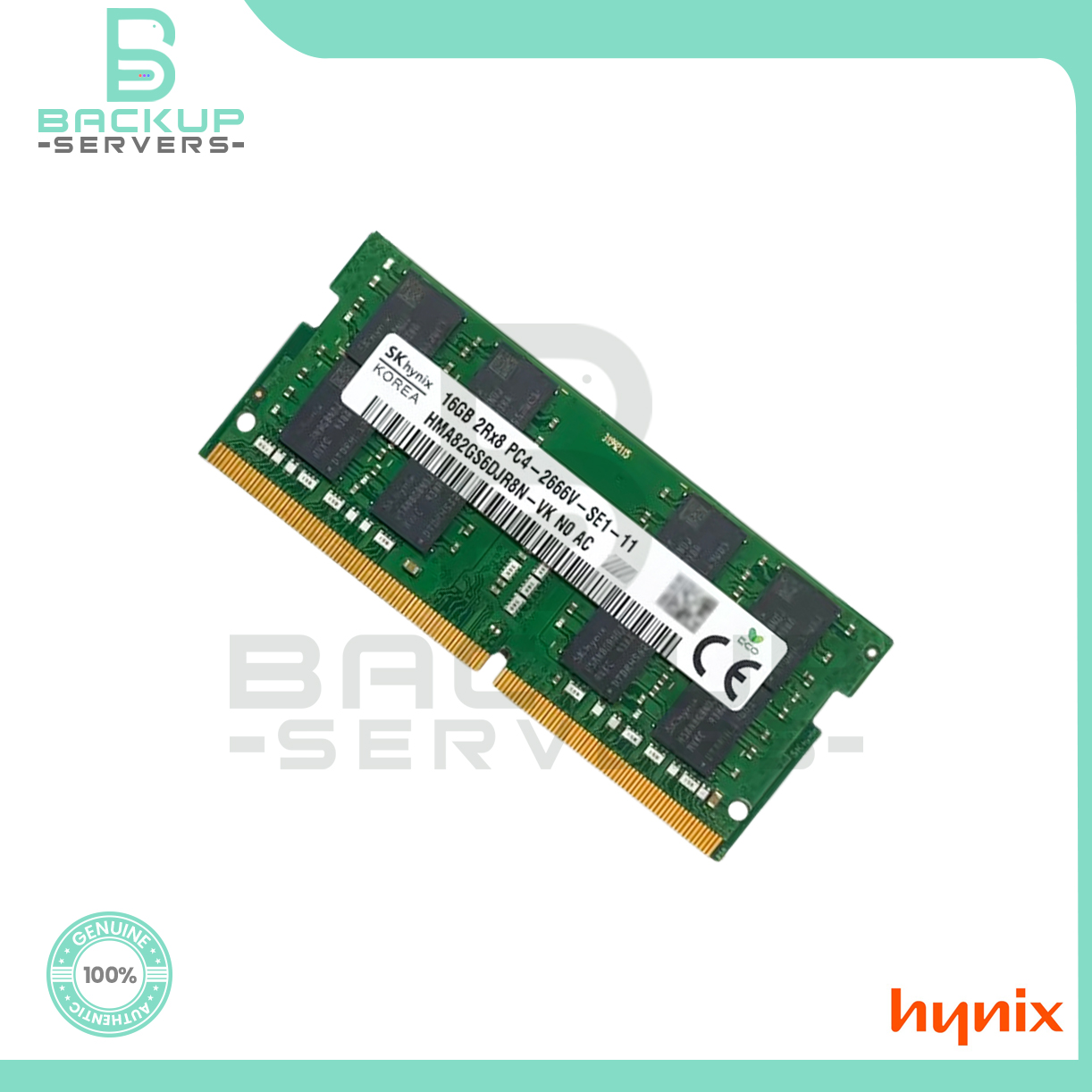 HMA82GS6DJR8N-VK Hynix 16GB DDR4 2666 PC4-21300 260-Pin 2Rx8